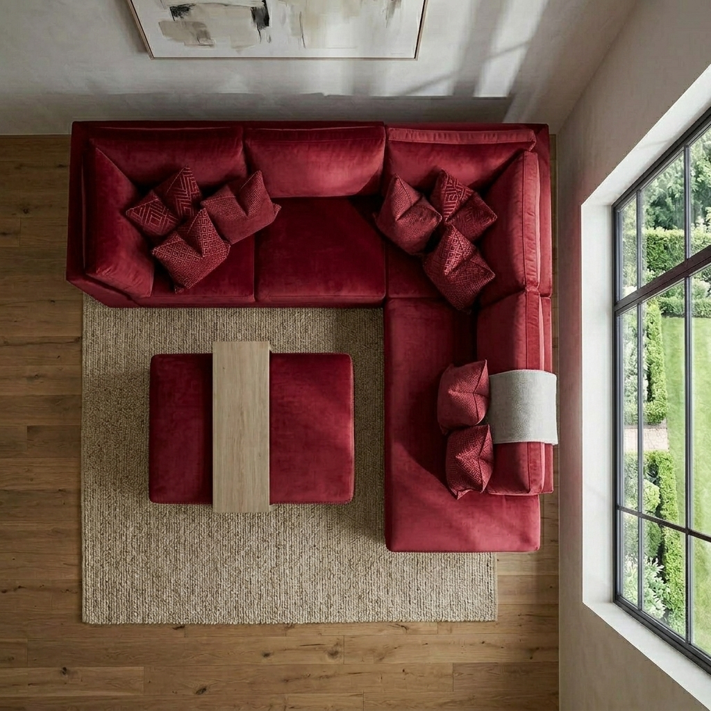 Extention L shape sofa